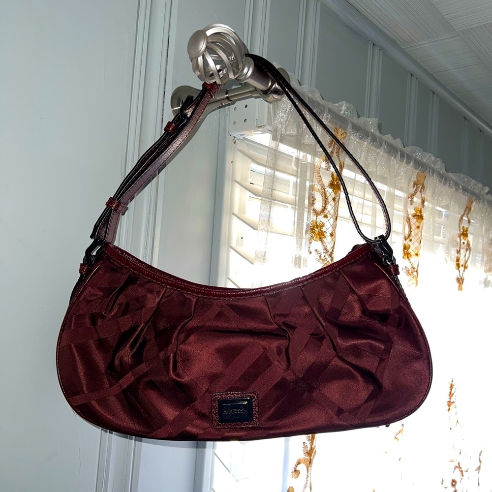 Burberry Nylon Check Shoulder Bag
